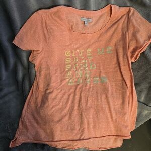 Chaser Orange Short Sleeve Tee